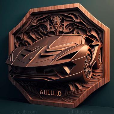 3D мадэль Lamborghini Islero (STL)